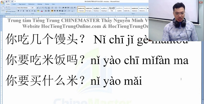Luyện thi HSK 3 online Đề 7 Đọc hiểu Phần 3