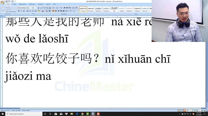 Luyện thi HSK 3 online Đề 11 Đọc hiểu Phần 3