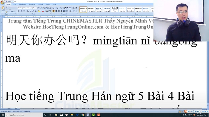 Luyện thi HSK 3 online Đề 15 Đọc hiểu Phần 2