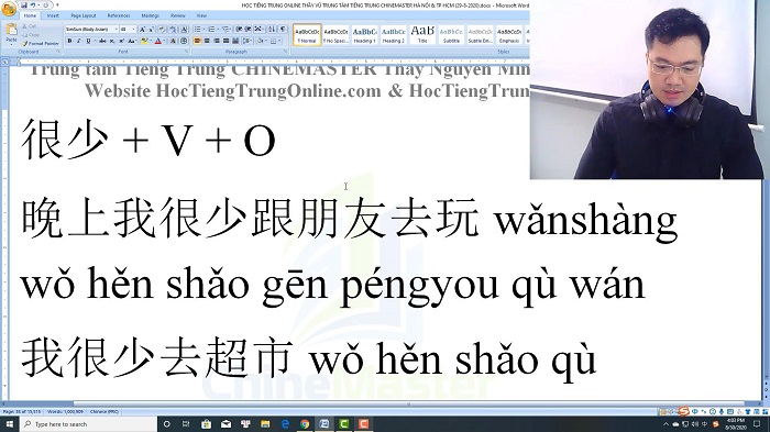 Luyện thi HSK 3 online Đề 2 Nghe hiểu