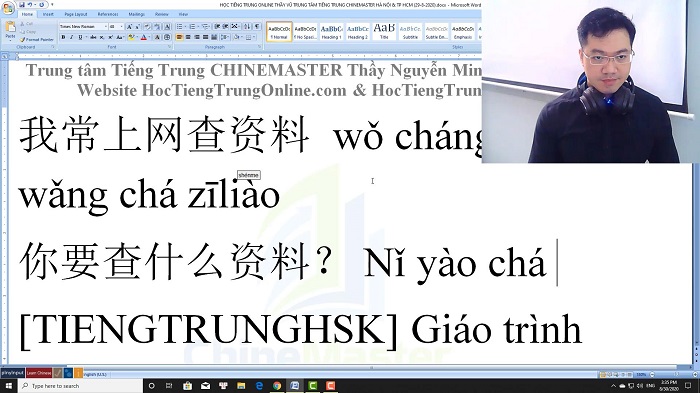 Luyện thi HSK 3 online Đề 5 Đọc hiểu Phần 3