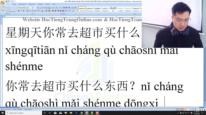 Luyện thi HSK 4 online Đề 5 Nghe hiểu trung tâm tiếng Trung thầy Vũ tphcm