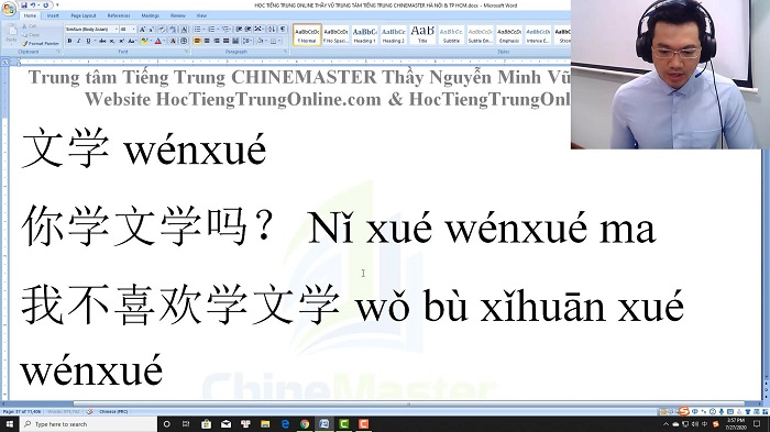 Luyện thi HSK 4 online Đề 6 Đọc hiểu Phần 2