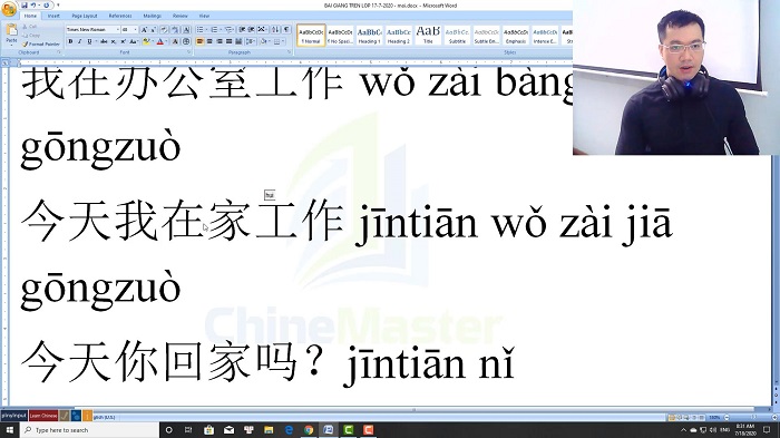 Luyện thi HSK 4 online Đề 6 Đọc hiểu Phần 3