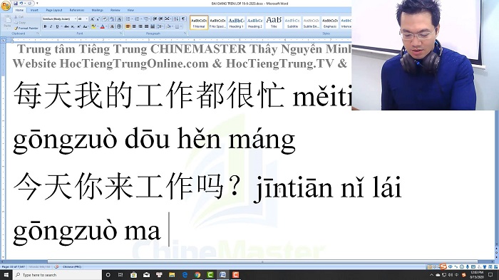 Luyện thi HSK 5 online Đề 5 Đọc hiểu Phần 2
