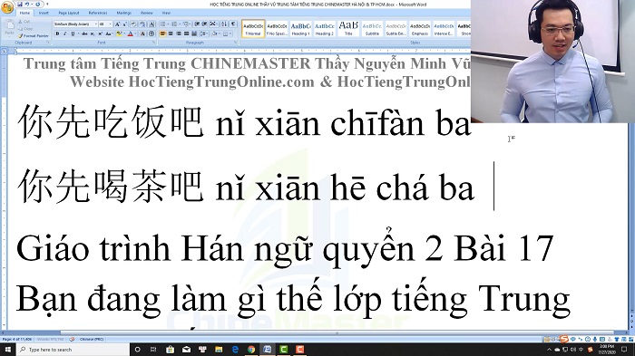 Luyện thi HSK 4 online Đề 11 Đọc hiểu Phần 1
