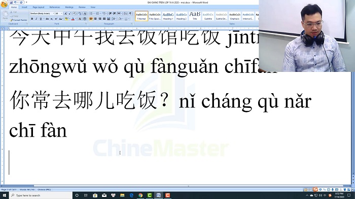 Luyện thi HSK 4 online Đề 14 Đọc hiểu Phần 3