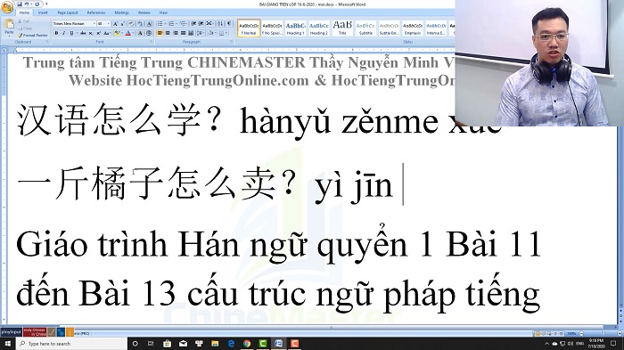 Luyện thi HSK 4 online Đề 8 Đọc hiểu Phần 1