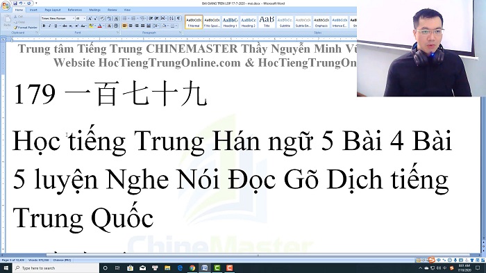 Luyện thi HSK 4 online Đề 9 Đọc hiểu Phần 1