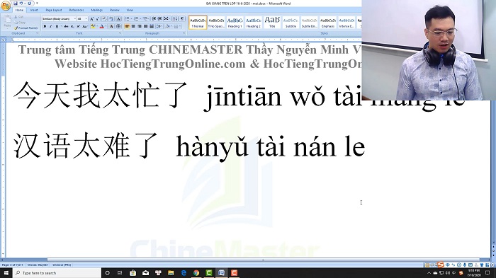 Luyện dịch tiếng Trung HSK 4 Nghe hiểu bài 14