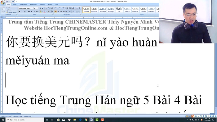 Luyện dịch tiếng Trung HSK 4 Nghe hiểu bài 37