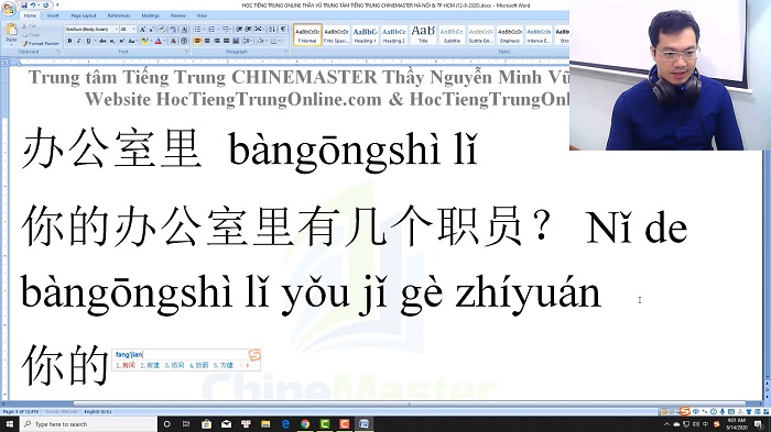 Luyện dịch tiếng Trung HSK 4 Nghe hiểu bài 39