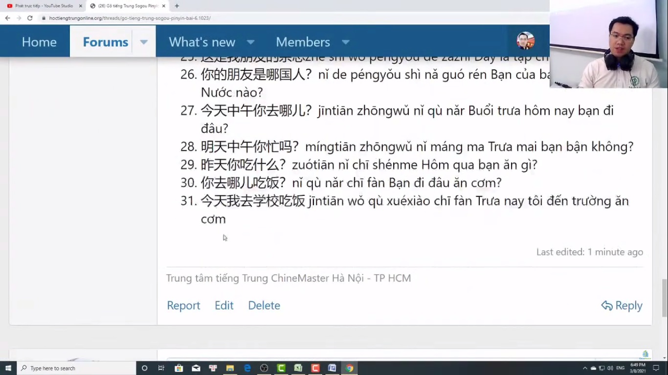 Thi thử HSK online tiếng Trung HSK đọc hiểu bài 5