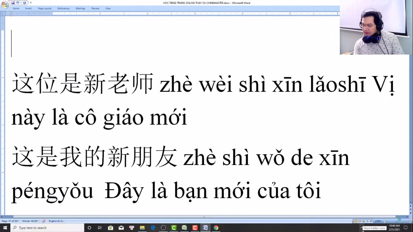 Trung tâm tiếng Trung Quận Thanh Xuân Review phần 3