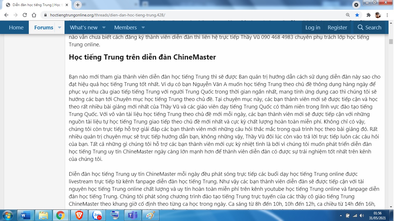 Giáo án học từ vựng HSK 7 HSK 8 HSK 9 của Thầy Vũ