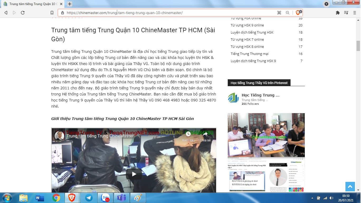 Giáo trình tiếng Trung thương mại ngữ pháp cơ bản nâng cao